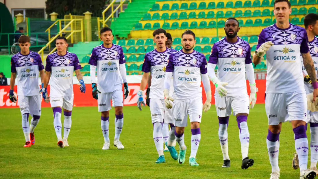 CFC Argeș a arătat bine în partida cu FC Botoșani, dar a pierdut la scor. Bogdan Andone: ”Felicit jucătorii pentru modul în care au evoluat”