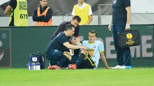 Emoții cu Chiricheș! S-a accidentat și ar putea fi menajat în returul cu Vardar