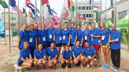 România a încheiat pe locul 6 la Jocurile Universitare de la Gwangju. În meciul de clasament, studentele tricolore au fost învinse de Brazilia cu 22-20