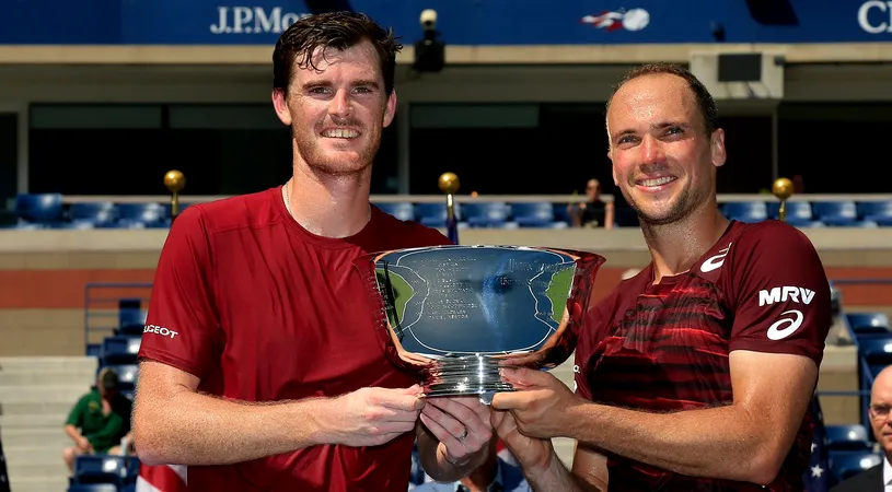 Jamie Murray și Bruno Soares, campioni în proba de dublu la US Open