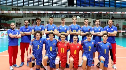 Volei: naționala masculină Under 18 a ocupat locul 3 la turneul balcanic de calificare la Euro