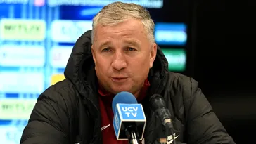 Dan Petrescu a răbufnit la conferința de presă „Hai că vorbesc singur, la revedere!”