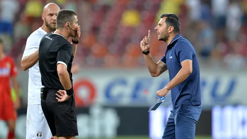 Meciul dintre Astra și FCSB va fi condus de arbitrul care a avut un debut de coșmar în Liga 1