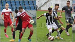 Retrogradatele din Liga 1 se duc ca niște ghiulele la fundul Ligii 2. Ceahlăul, U Cluj și Oțelul sunt pe moarte, FC Brașov e pe loc retrogradabil