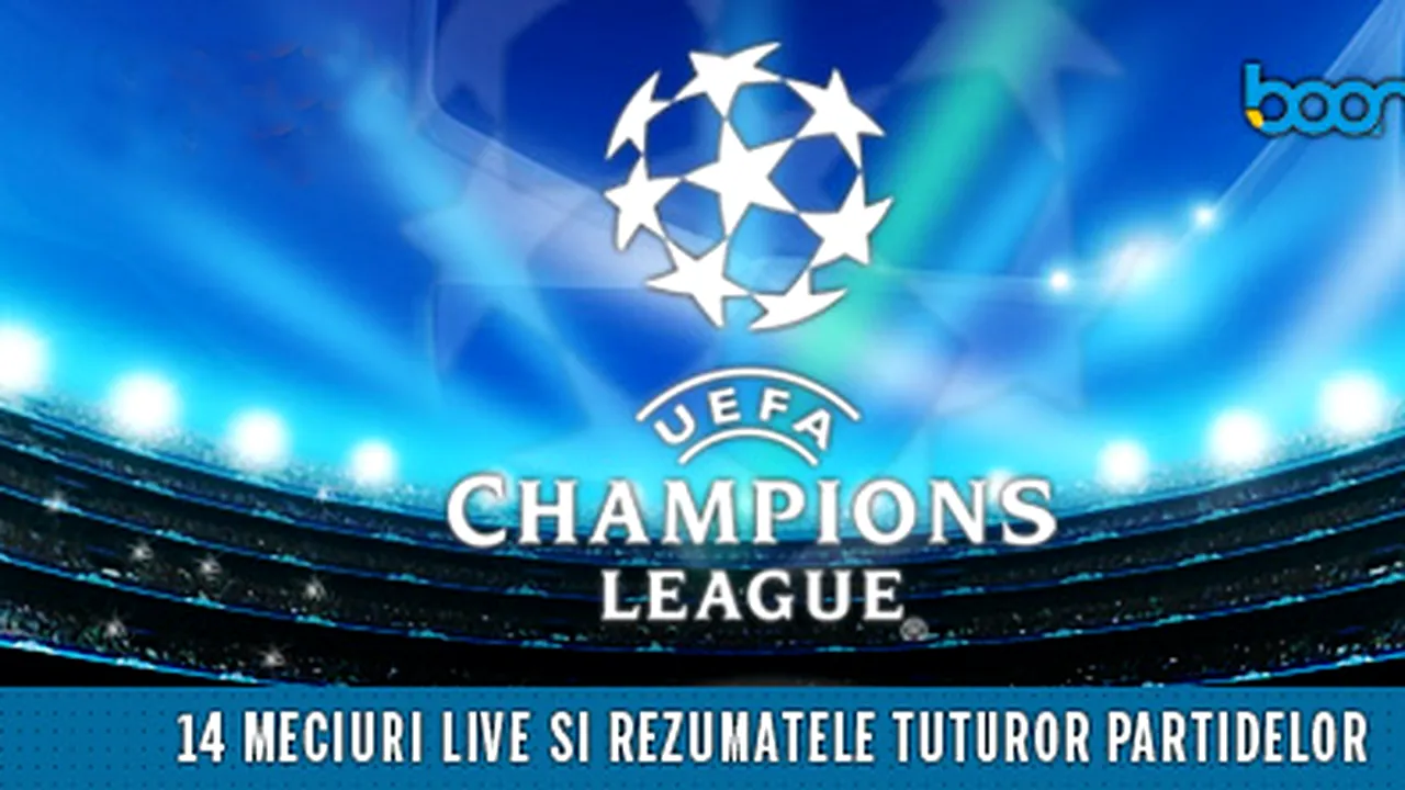 Azi începe 'Revoluția UEFA Champions League'!** Vezi programul transmisiunilor