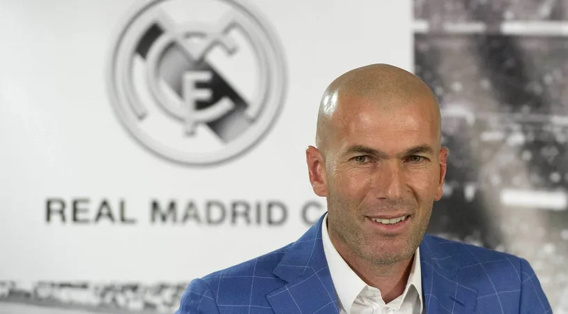 Zidane a semnat un contract cu Real Madrid valabil până în 2018