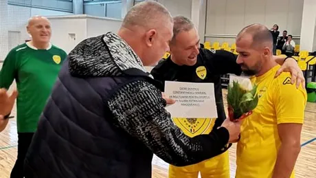 Antrenorii de la FC Brașov, peste conducere! ”Limoniu” Mărginean, tare-n fluier în jocul la care Marian Constantinescu a fost protagonistul unei glume