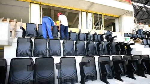 „Cluj Arena” are scaune cu protecție împotriva razelor ultraviolete