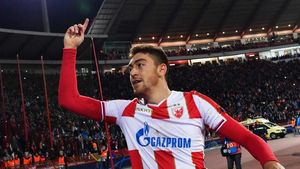 Eroul de la Belgrad. Pavkov a sărbătorit inedit victoria în fața lui Liverpool. FOTO | "Cred că nici în următoarele două, trei nopți nu o să pot dormi!"