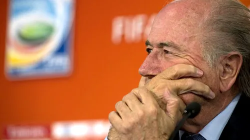 Blatter schimbă fotbalul!** Ce regulă vrea să introducă șeful FIFA din sezonul 2012-2013