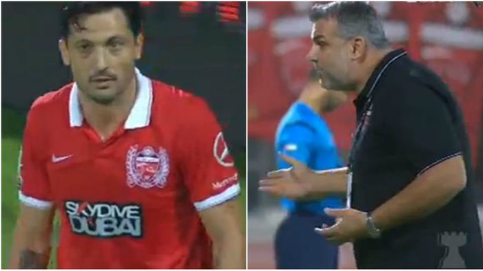 Cosmin Olăroiu, enervat de umilința suferită de Al Ahli. VIDEO | Mirel Rădoi, gafă de "cascadorii râsului" în Emirate