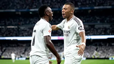 Carlo Ancelotti a decis între Vinicius și Mbappe. Antrenorul lui Real Madrid e de neclintit