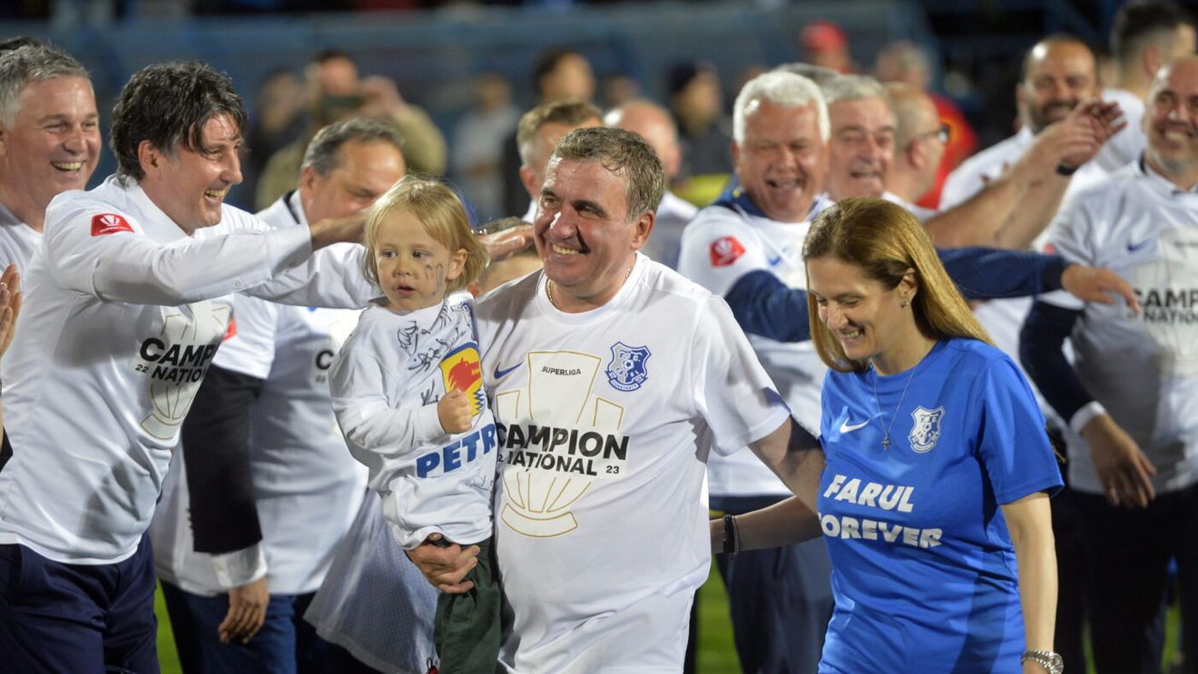 Rivalii din Superliga, la picioarele lui Gică Hagi! Mihai Rotaru, impresionat de „Rege”. „E cel mai mare antrenor român la ora actuală!”