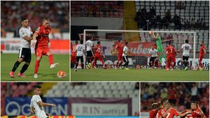 Faceți loc, lideri sunt "câinii roșii"! Dinamo - FC Voluntari 3-0. Steliano Filip, la primul gol în Liga 1