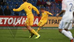 D-l Goe n-a mai pierdut biletul!** România - Grecia 3-1