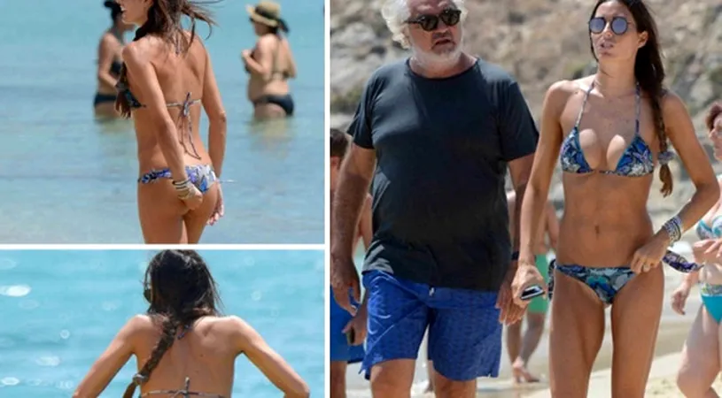 Flavio Briatore nu mai ține pasul cu soția sa, care este mai tânără cu 30 de ani