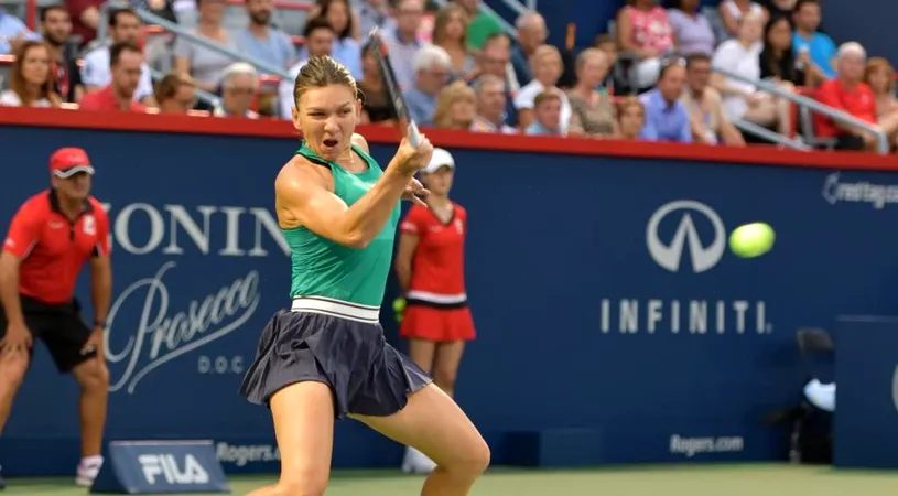 Victorie în 5 minute! Simona Halep a făcut cele 6 puncte cu Tomljanovic de care mai avea nevoie pentru a trece în turul 3 la Cincinnati