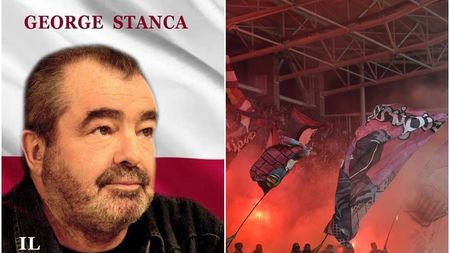 Cartea tulburătoare semnată de George Stanca, lansată la Centenarul Rapidului! Declarații emoționante ale soției regretatului scriitor: „Sunt copleșită, încă nu-mi revin”