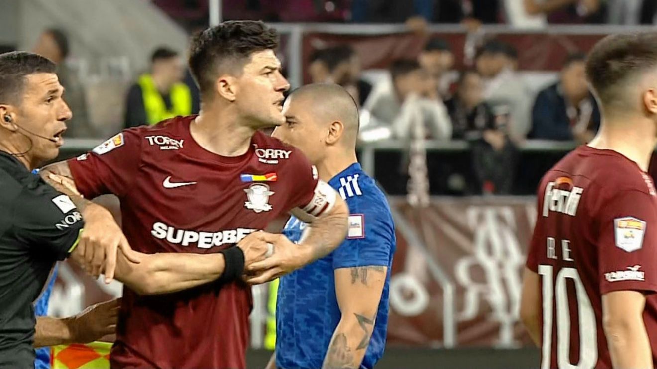 Cristi Săpunaru și-a aflat pedeapsa, după ce a sărit să îl bată pe Lorenzo Paramatti în Rapid - FC U Craiova! Nici italianul nu a rămas nepedepsit! Cât vor lipsi și ce amendă vor plăti cluburile