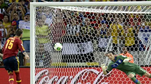 Spania s-a calificat în finala Cupei Confederațiilor, după ce a trecut de Italia la penalty-uri