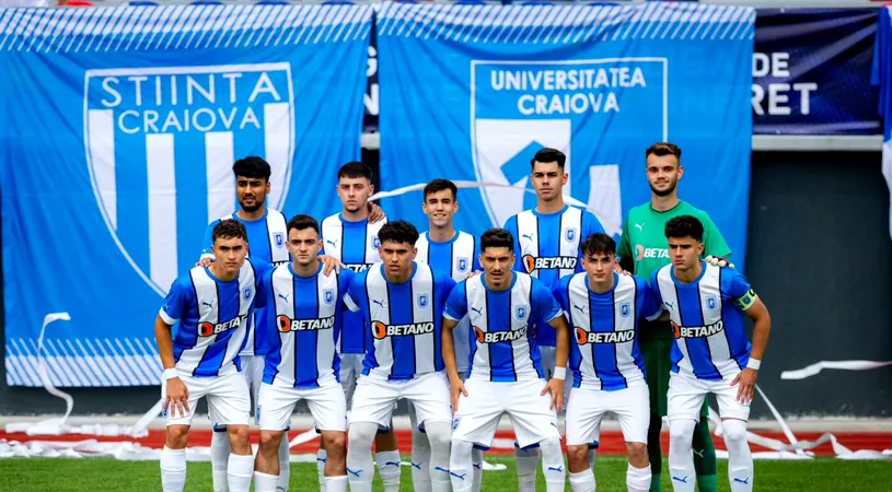 Universitatea Craiova a câştigat Liga de Tineret, după finala cu UTA. „Leuţii” vor juca în UEFA Youth League