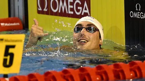 Andrei Ungur aduce prima medalie României la Campionatul European de înot în bazin scurt de la Otopeni! Performanță excelentă în proba de 100 metri spate