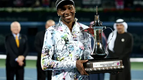 Venus Williams a câștigat turneul de la Dubai