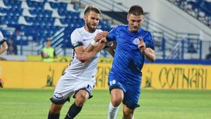 Andrei Cristea, iertat de Daniel Pancu! Atacantul a revenit cu gol în meciul 400 din Liga 1