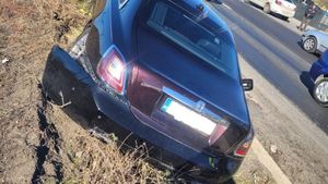 Gigi Becali și-a făcut praf Rolls-Royce-ul de 500.000 de euro. Imaginile fac înconjurul României: cum a ajuns în câmp "tancul" patronului FCSB