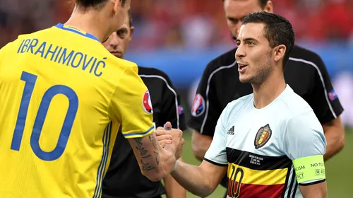 Belgia l-a „retras” pe Zlatan! Ibrahimovic pleacă acasă, dar cei mai frumoși suporteri rămân la EURO. Suedia – Belgia 0-1 și Italia – Irlanda 0-1. Clasamentul final al Grupei E
