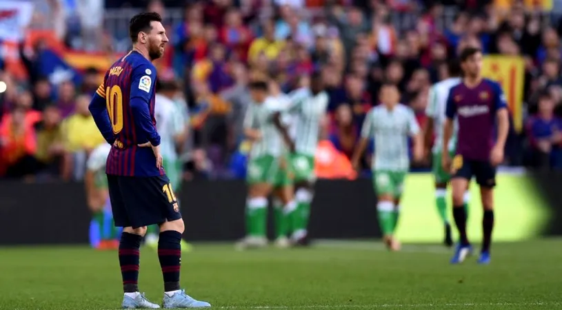 FOTO | Messi rămâne cel mai bun jucător din La Liga. Ce spune despre eșecul cu Betis: 