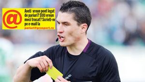 Ciudatul domn Kovacs!** Cu cât îmbătrânește, arbitrul atinge "cote" uluitoare: 17 eliminări în 15 partide