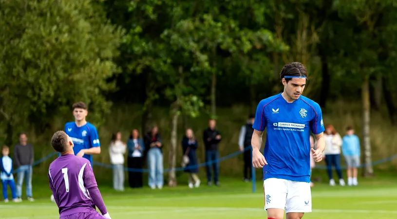 Ianis Hagi, meci fabulos pentru Rangers B! A dat două goluri și o pasă de gol