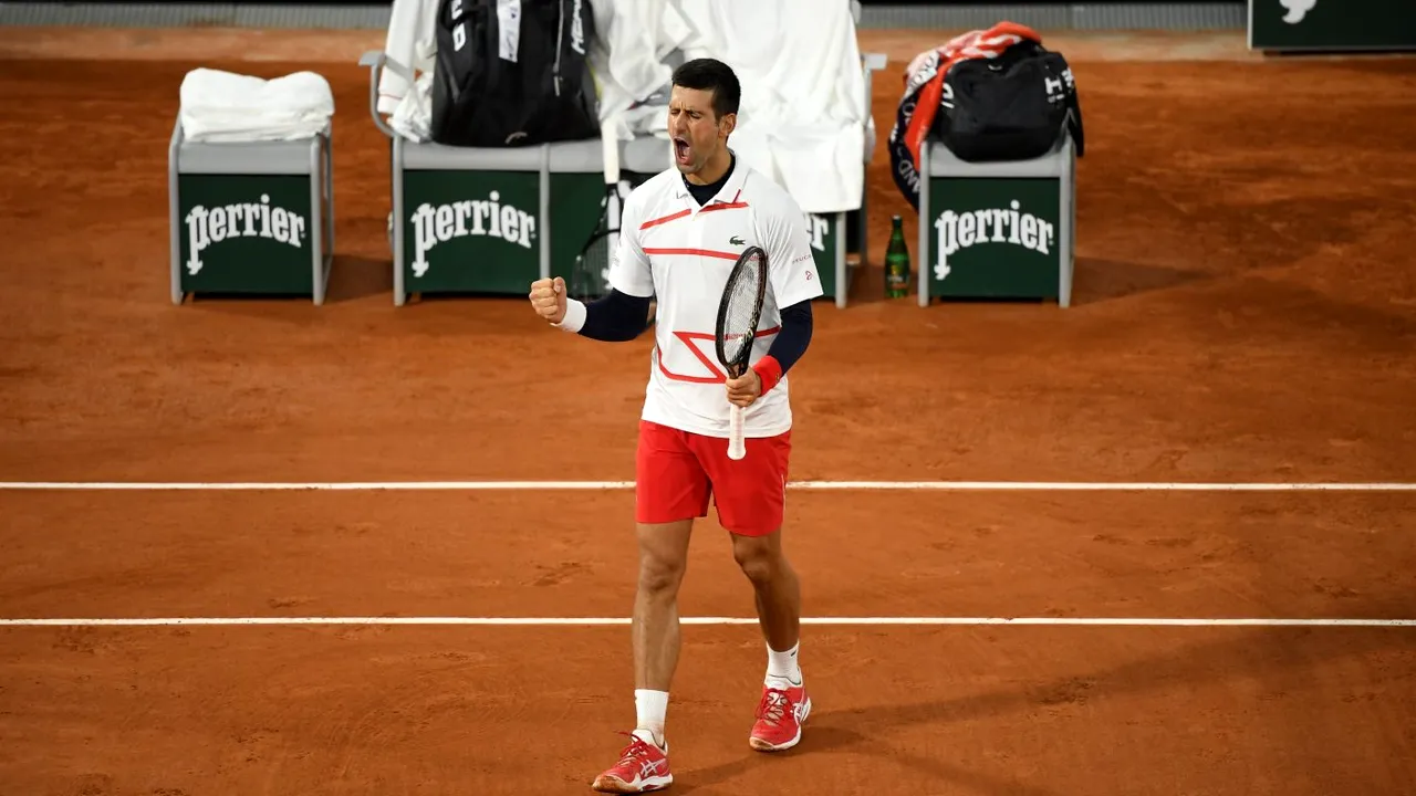 Novak Djokovic este în semifinale la Roland Garros! Sârbul, pentru a zecea oară printre cei mai buni jucători la Paris