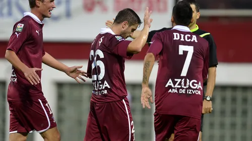 Buș a marcat primul său gol la Rapid împotriva echipei unde s-a format, „U” Cluj: „Nu m-a lăsat sufletul să mă bucur”