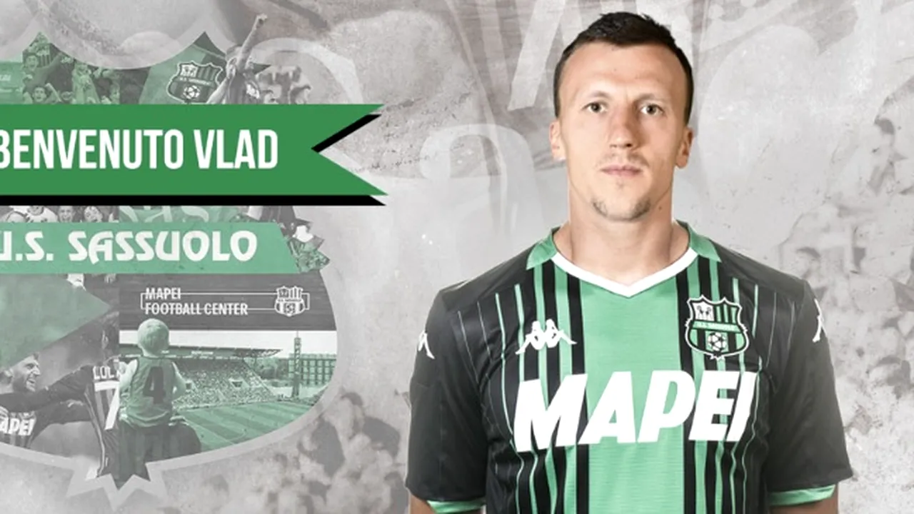 OFICIAL | Sassuolo a anunțat transferul lui Vlad Chiricheș. Fundașul român a lăsat Napoli și va evolua sub indicațiile lui De Zerbi