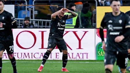 Prima reacție a lui Florinel Coman după ce a dat un gol superb la debutul în Serie A! Fotbalistul a vorbit în limba română, chiar pe gazon, la finalul meciului Cagliari - Parma 2-1