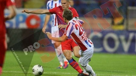 Steliștii, aproape să se încaiere între ei!** Conflict Bourceanu-Geraldo la meciul cu Oțelul! VEZI ce s-a întâmplat