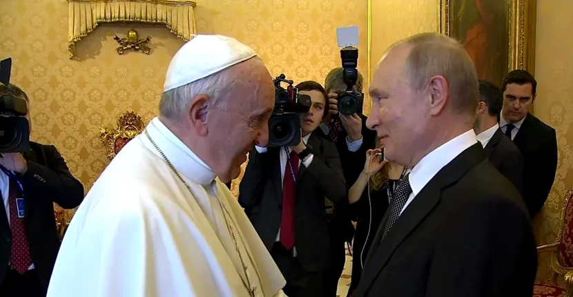 Papa Francisc vrea să meargă la Moscova. Nu merg la Kiev. Trebuie să mă întâlnesc cu Putin