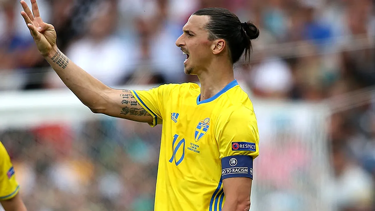 La revedere, Ibrahimovic! Suedezii au un nou idol. Ce au făcut doi suporteri ai nordicilor