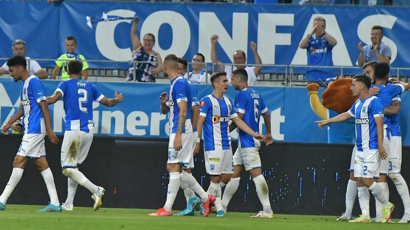 Unde se joacă returul dintre Universitatea Craiova și Zorya Lugansk din turul trei preliminar al Conference League!