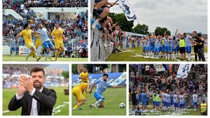 CS Hunedoara a avut 10 mii de spectatori în tribună la meciul tur de promovare în Liga 2 cu Minaur. Echipa lui Florin Maxim păstrează emoții pentru îndeplinirea obiectivului: ”Am simțit la jucătorii mei o presiune”