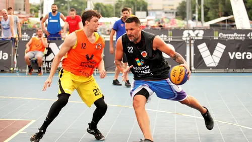 A doua ediție a ligii de baschet 3x3, într-un an. Veranda 3x3 League debutează cu cea mai spectaculoasă categorie: open masculin