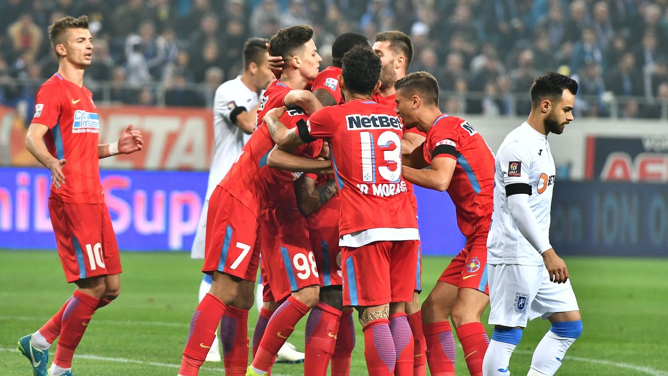 S-a hotărât cine arbitrează derby-ul Craiova - FCSB. Le-a purtat noroc oltenilor la meciurile din acest sezon