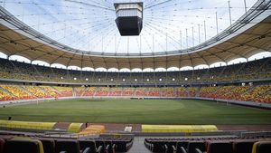 FOTO | Există în continuare emoții cu gazonul de pe Arena Națională. Sporting a refuzat să se antreneze aici și au preferat altă bază sportivă. Marius Niculae: "Nu înțelegeau când le-am zis al cui e terenul"