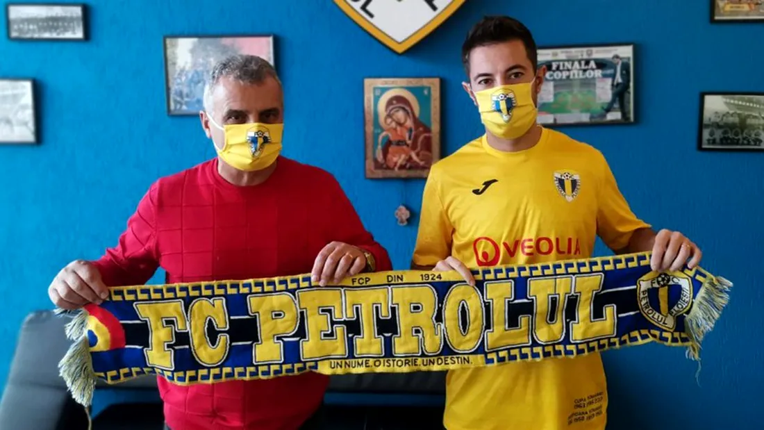 Petrolul, la primul transfer al iernii. Ploieștenii și-au întărit compartimentul median prin aducerea lui Silviu Pană