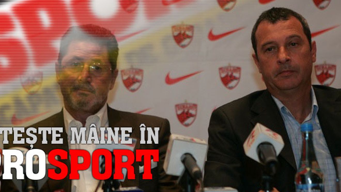 Variantă-șoc la Dinamo!** Rednic antrenor principal, Dinu director tehnic!