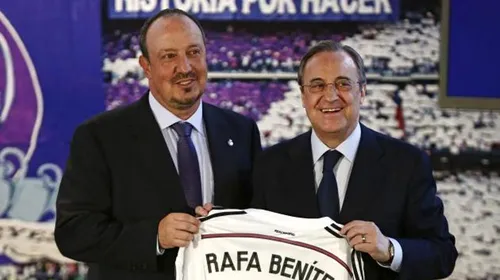 Și dat afară, și cu banii luați. Clauza trecută de Real Madrid în contractul lui Benitez. Spaniolul ar fi trebuit să mai „reziste” 11 zile