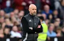 Erik ten Hag a fost dat afară de la Manchester United! Cine a preluat funcția de antrenor principal