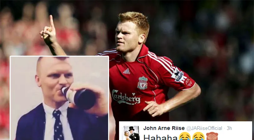 VIDEO GENIAL | Norvegianul John Arne Riise bea bere pentru prima dată în viață, la 35 de ani! Ce reacție are